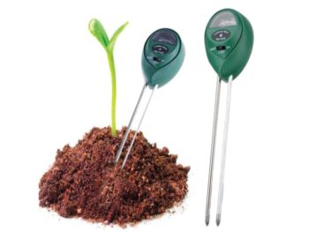 Aquatek pH soil tester 3 in1 humidity, pH and light measurement