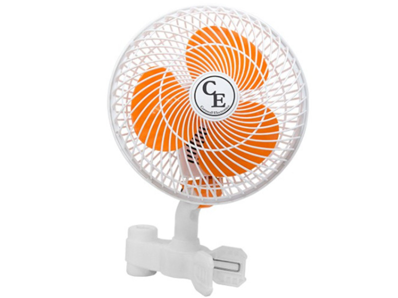 Clip fan oscillating 20W, d:20 cm, 2100 r./min