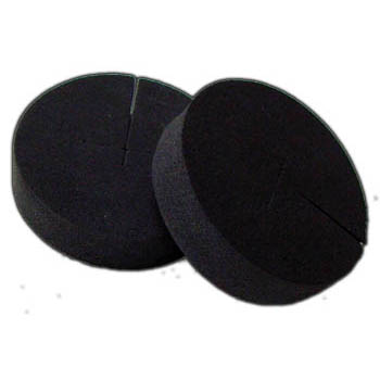 Neoprene Disk d: 5 cm Black